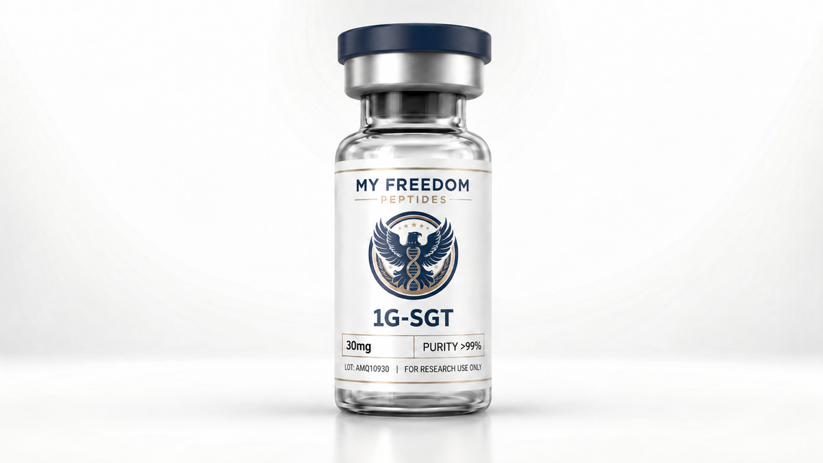 1G-SGT | Research-Grade Semaglutide Peptide | 5mg & 10mg | 99%+ Purity