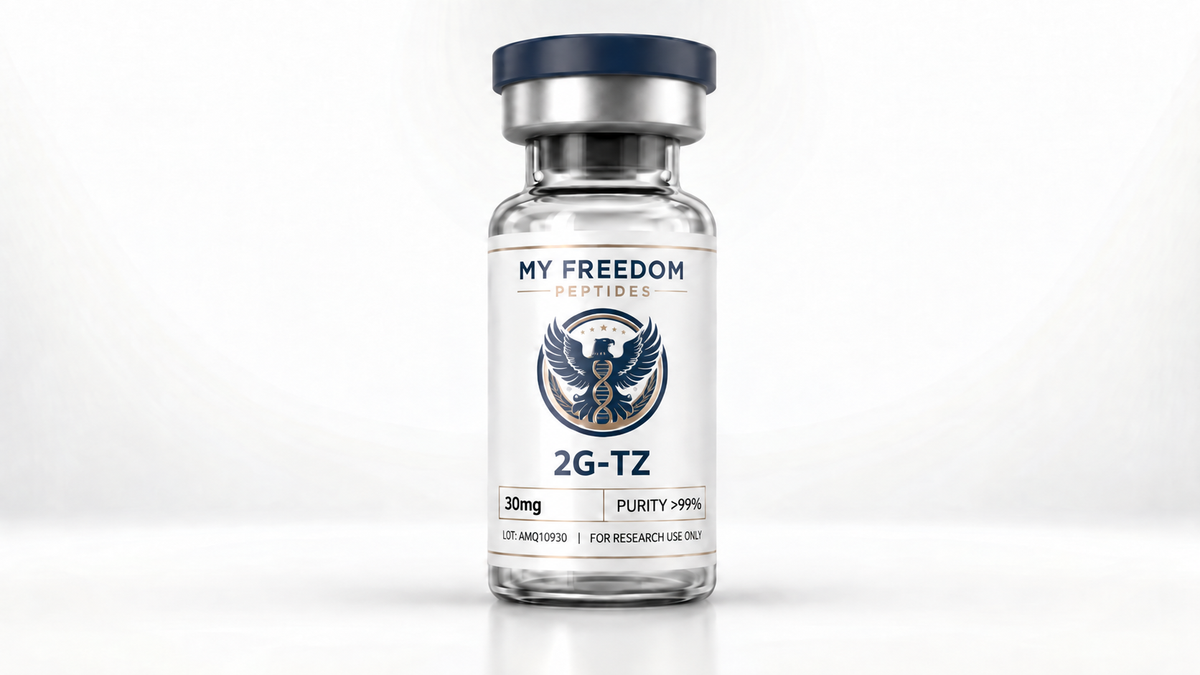 2G-TZ | Research-Grade Dual GLP-1/GIP Agonist | 10mg & 30mg | Third-Party Tested