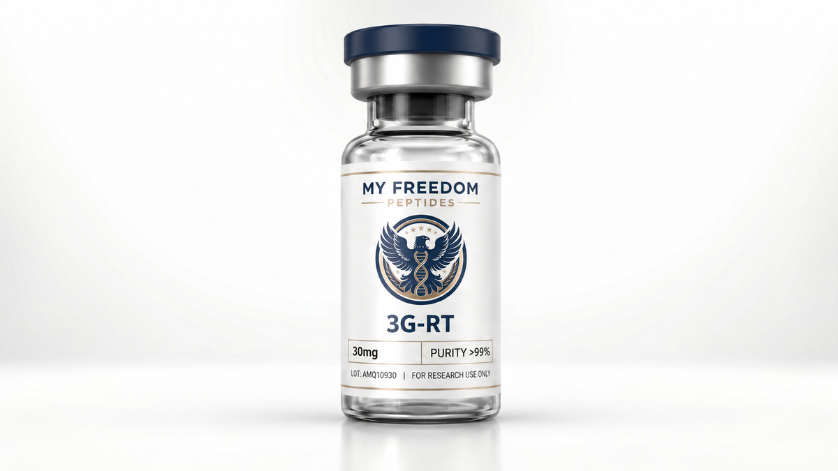 3G-RT | Research-Grade Triple Agonist Peptide | 10mg & 30mg | Third-Party Tested